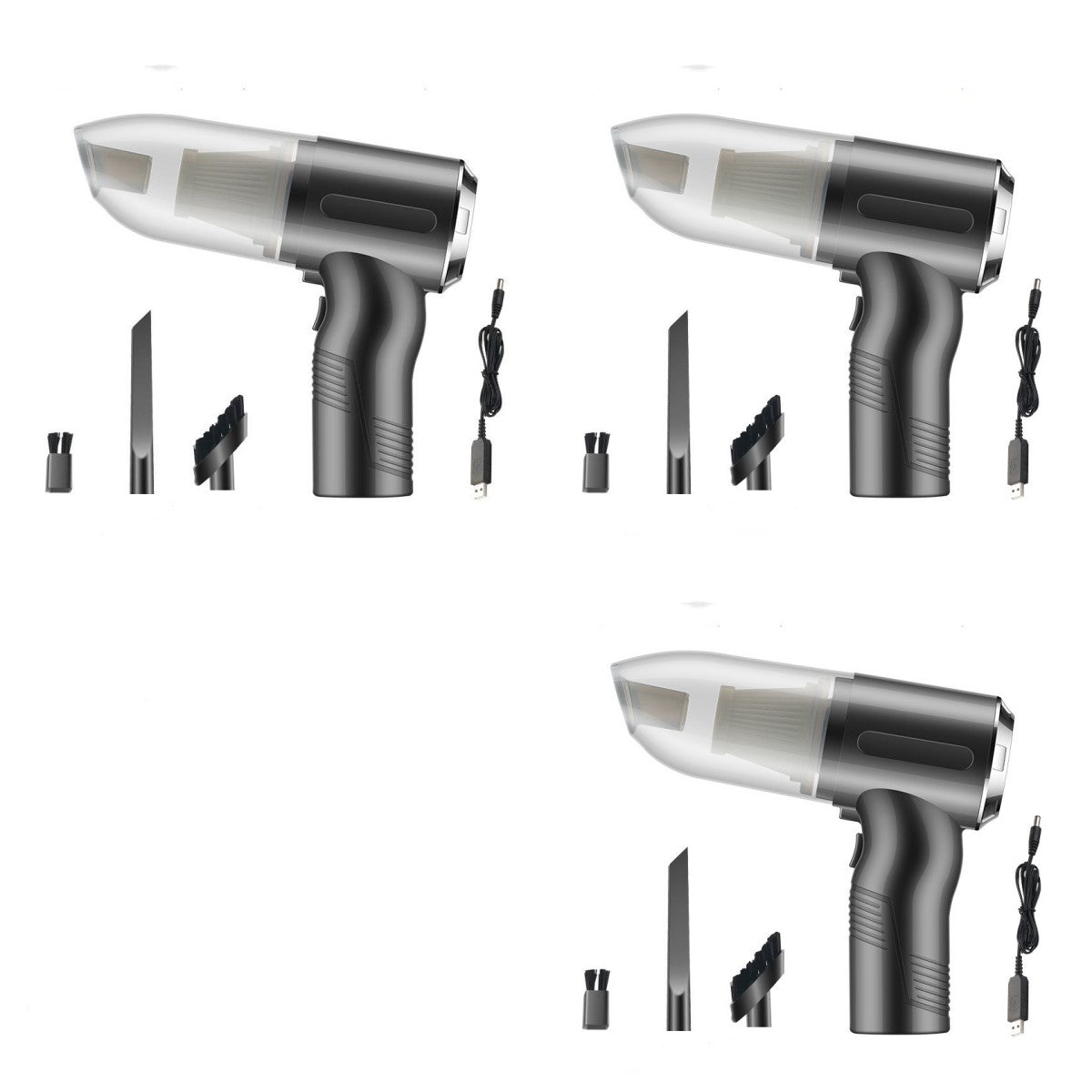 Mini Car Vacuum Cleaner - 120W High Power Portable