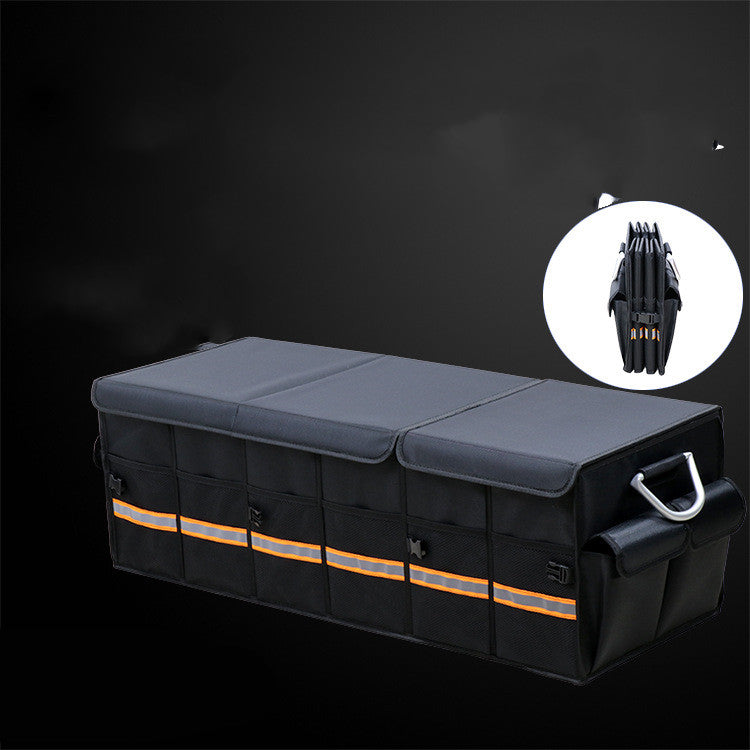 Heavy Duty Car Trunk Organizer with Lid - Collapsible Storage
