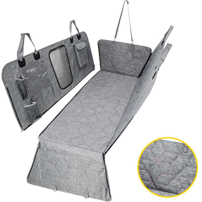 Car Dog Mat - Anti-Dirty Waterproof Rear Seat Pet Mat