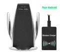 10W Fast Wireless Car Charger & Phone Holder - 2-in-1 Mount