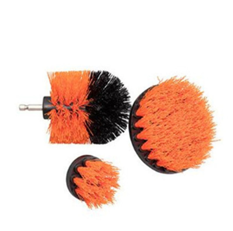 Electric Drill Cleaning Brush Set - For Car, Bathroom & Kitchen