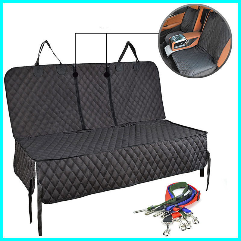 Dog Car Back Seat Cover - Waterproof Pet Carrier Mat