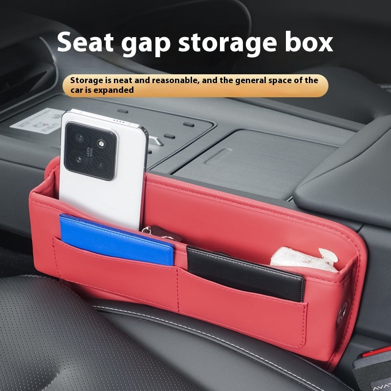 Car Seat Gap Organizer - Seat Slit Storage Box