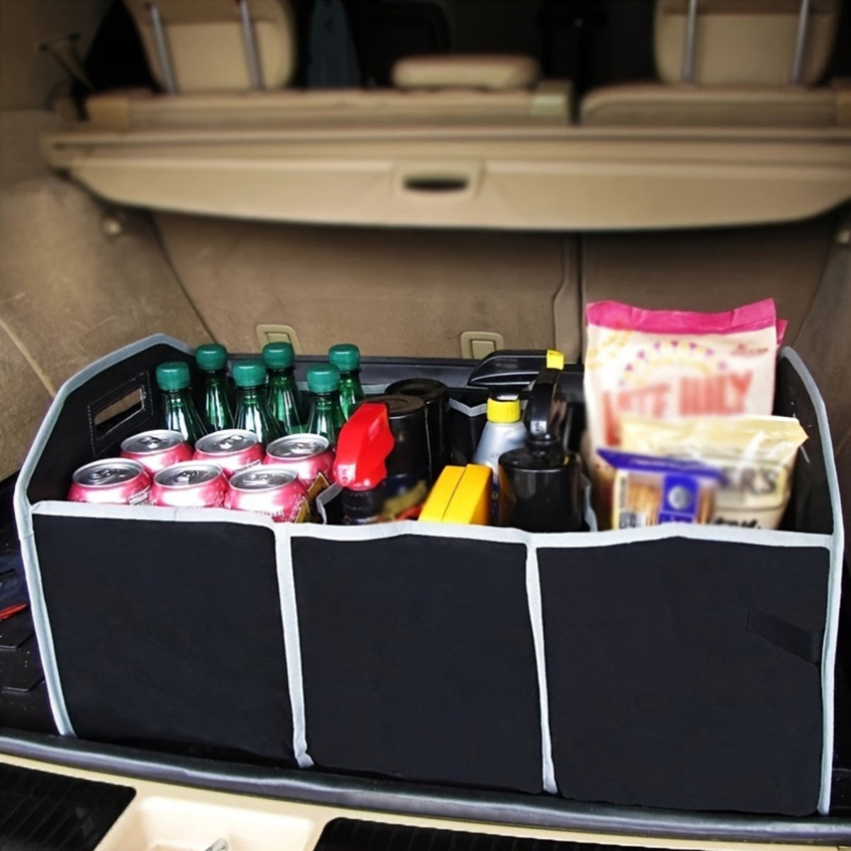 Car Trunk Organizer - Large Capacity Foldable Storage Bag