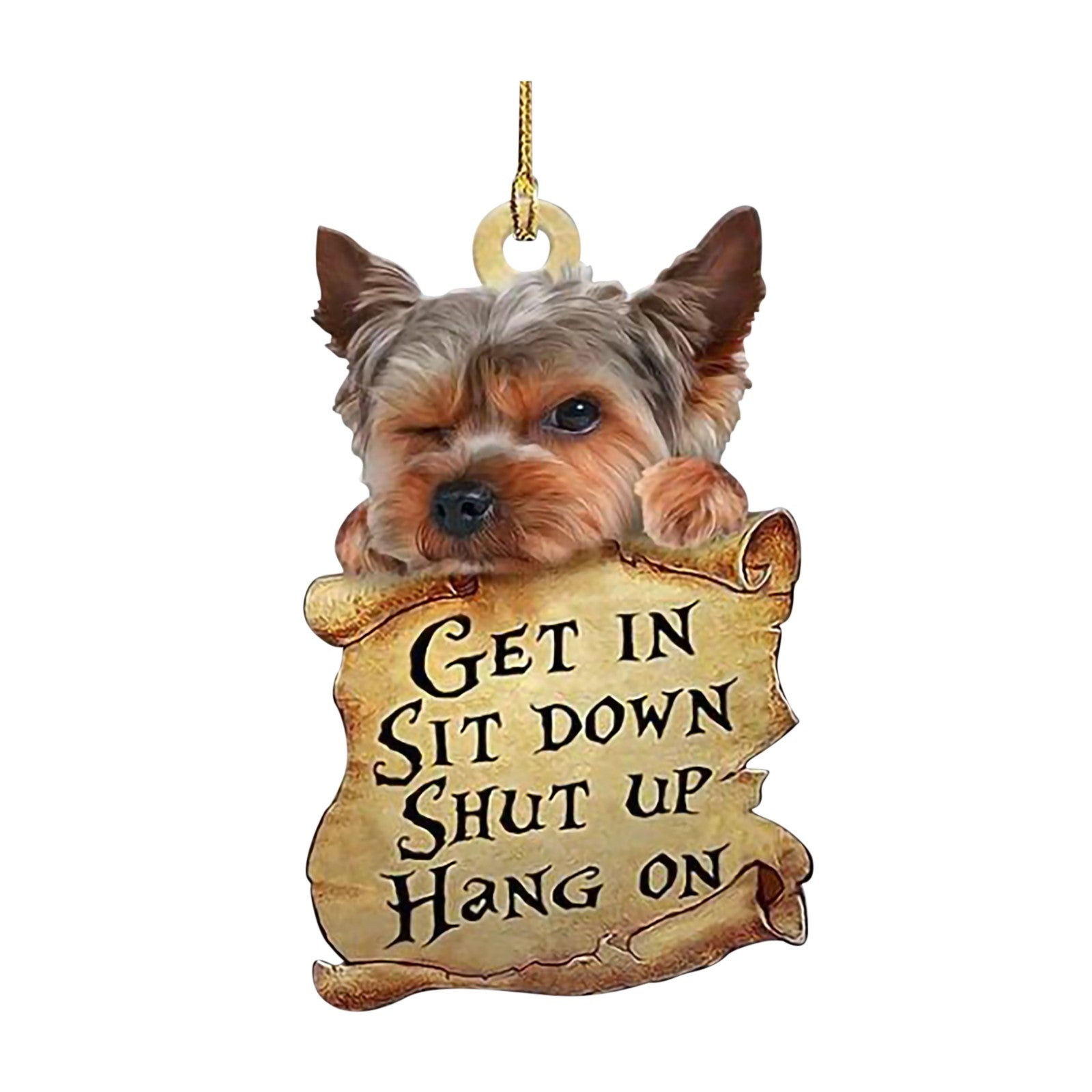 Cute Dog Pendant Keychain - Car Key & Backpack Accessory