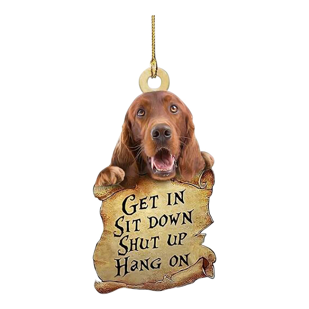 Cute Dog Pendant Keychain - Car Key & Backpack Accessory