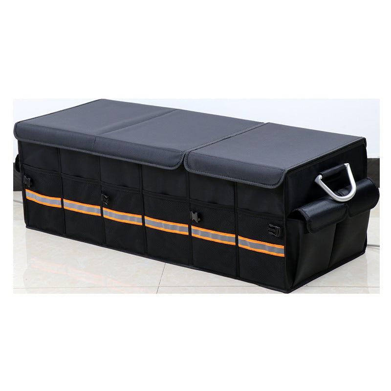 Heavy Duty Car Trunk Organizer with Lid - Collapsible Storage