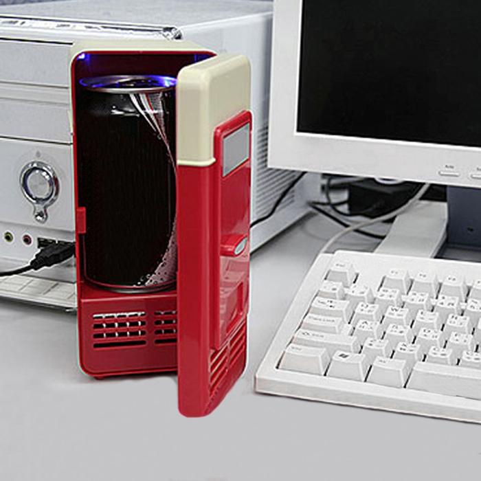 Mini USB Portable Fridge - Desktop Cooler & Warmer