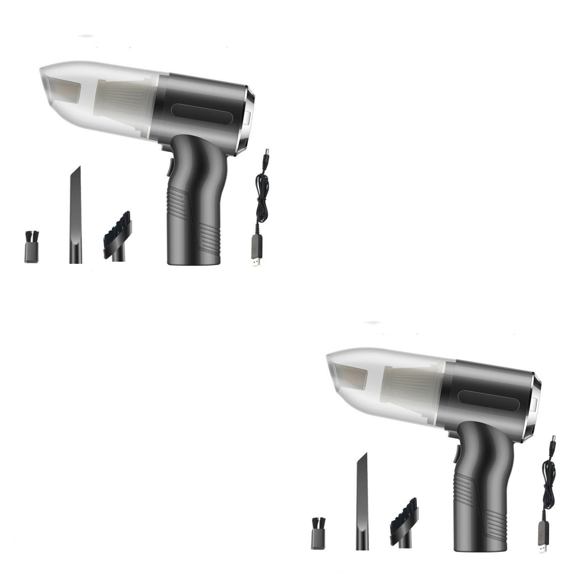 Mini Car Vacuum Cleaner - 120W High Power Portable