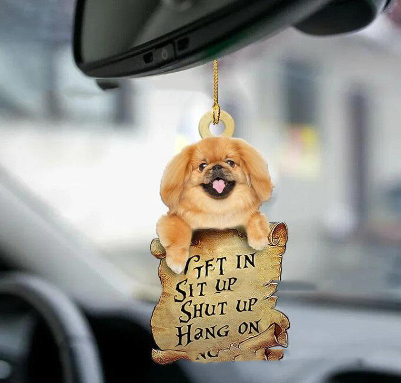 Cute Dog Pendant Keychain - Car Key & Backpack Charm