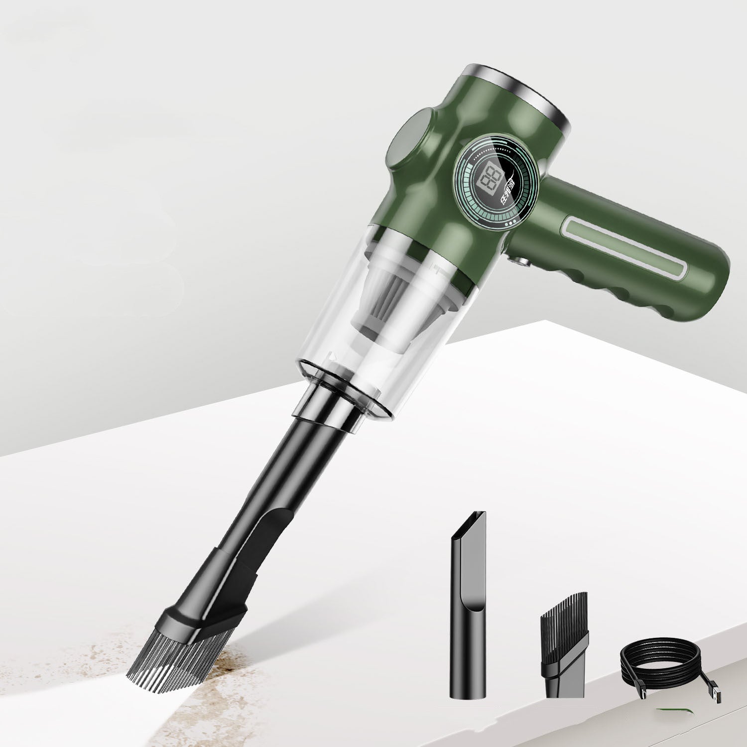 Cordless Portable Vacuum Cleaner - Large Suction for Car & Home