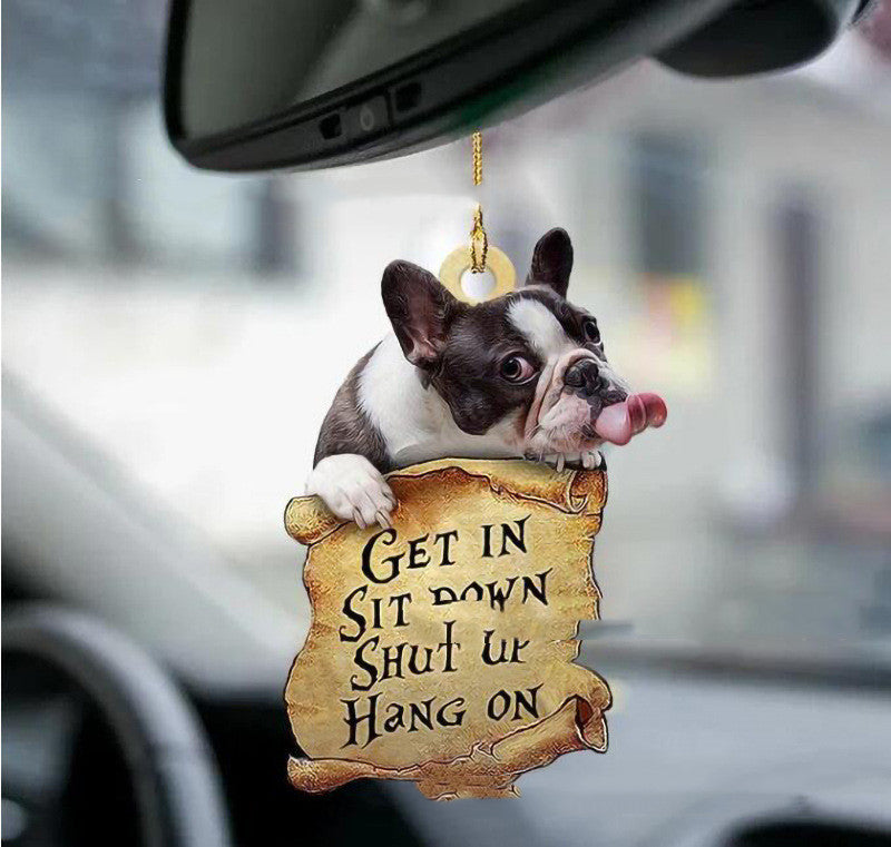 Cute Dog Pendant Keychain - Car Key & Backpack Charm