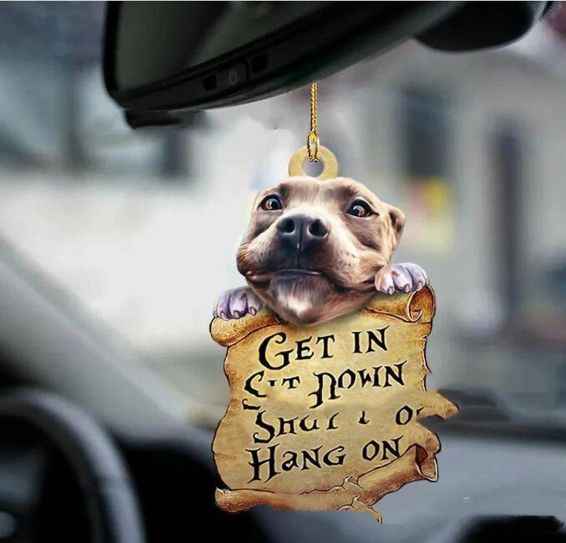 Cute Dog Pendant Keychain - Car Key & Backpack Charm