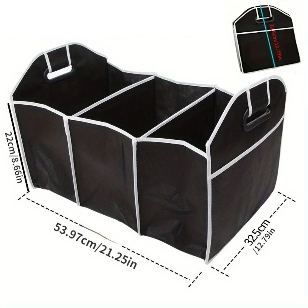 Car Trunk Organizer - Large Capacity Foldable Storage Bag