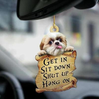 Cute Dog Pendant Keychain - Car Key & Backpack Accessory