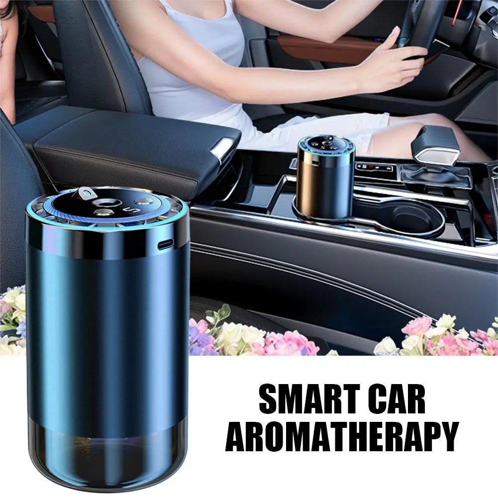 Smart Car Air Freshener with Automatic Sensing & App Control