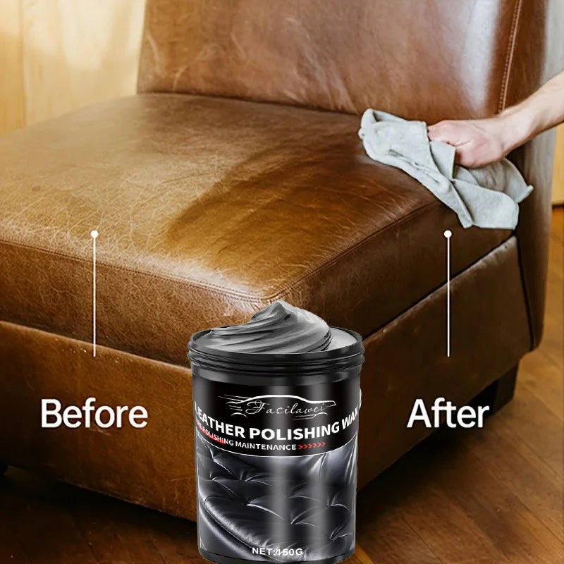 Leather Conditioner & Restorer Cream - 150g Deep Conditioning for Car Seats, Furniture & More