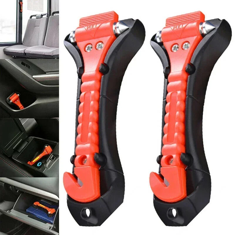 Car Emergency Safety Hammer with Seatbelt Cutter & Window Breaker
