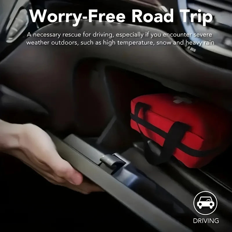 First Aid Kit - 188 Pieces Emergency Medical Supply Kit