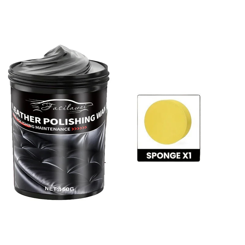 Leather Conditioner & Restorer Cream - 150g Deep Conditioning for Car Seats, Furniture & More