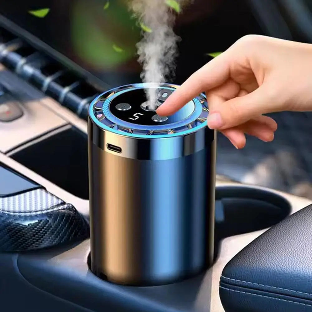 Smart Car Air Freshener with Automatic Sensing & App Control