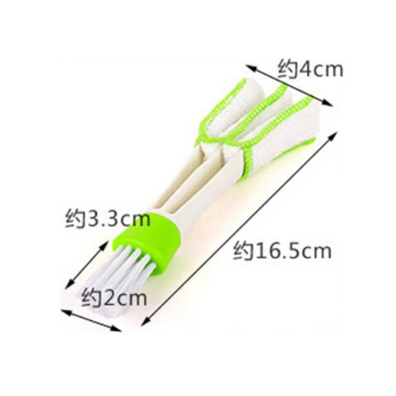 Car Wash Double Head Brushes - Air Vent & Interior Detailing Cleaner