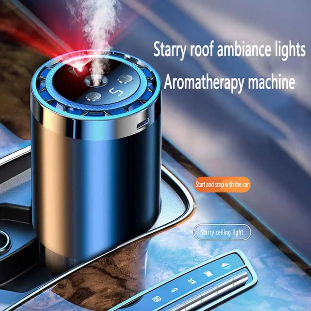 Smart Car Air Freshener with Automatic Sensing & App Control