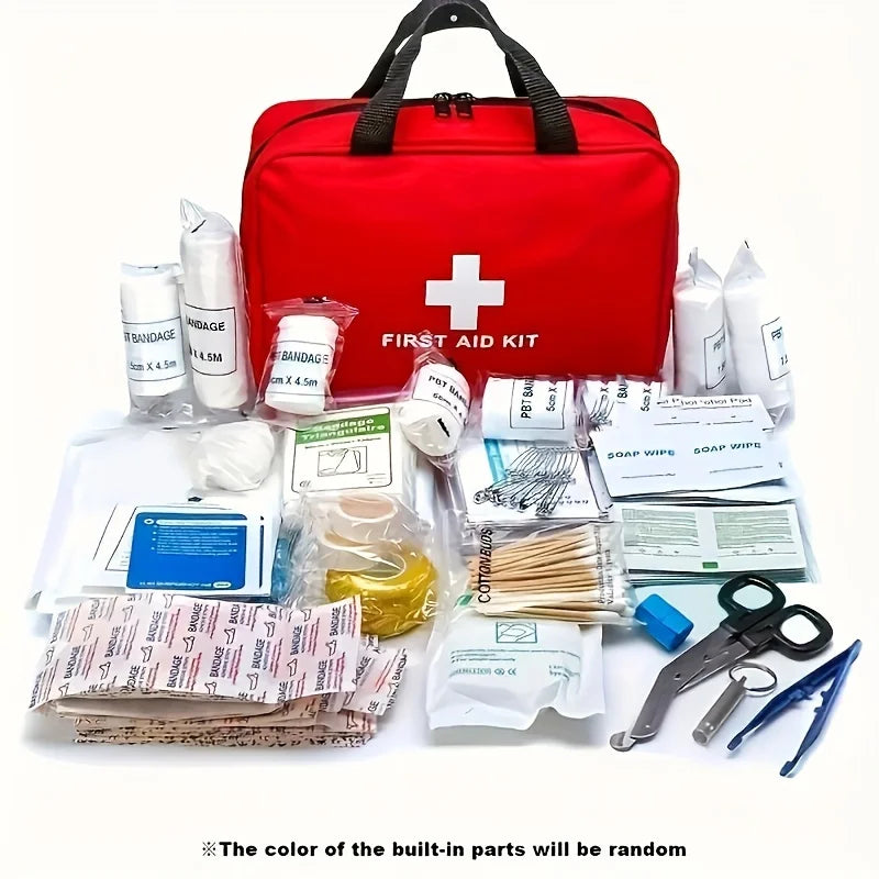 First Aid Kit - 188 Pieces Emergency Medical Supply Kit