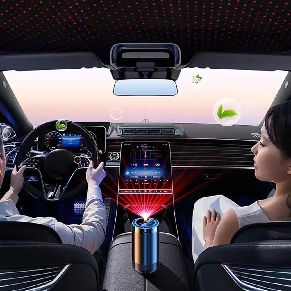 Smart Car Air Freshener with Automatic Sensing & App Control