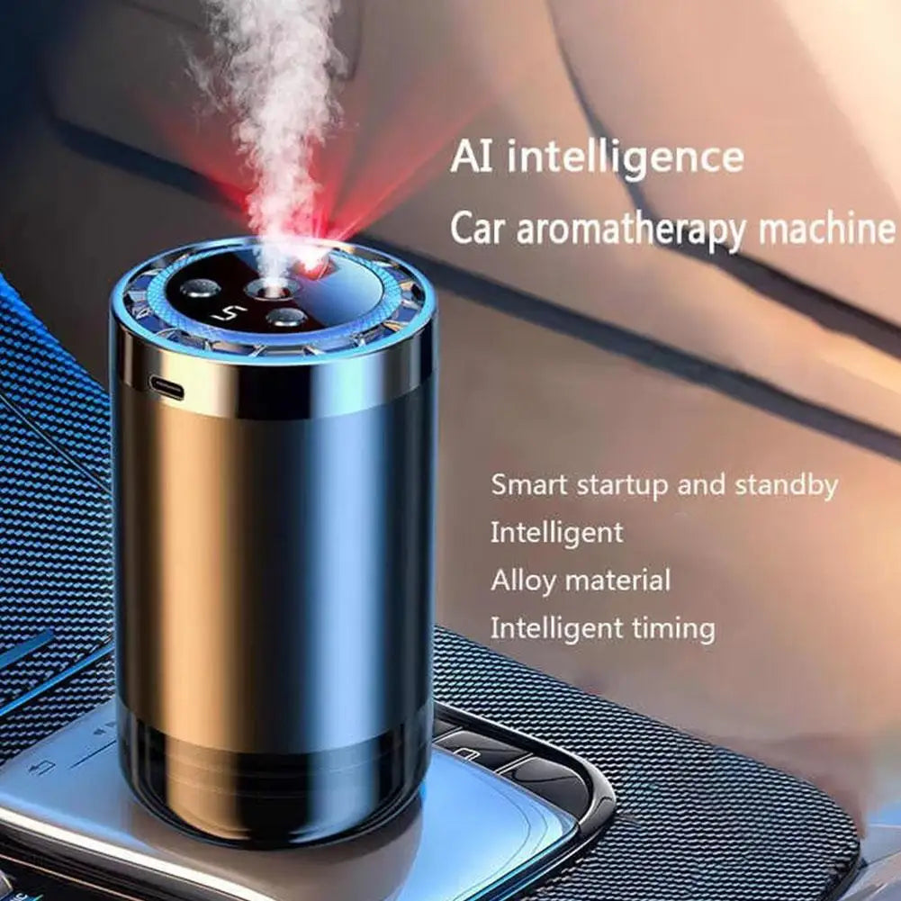 Smart Car Air Freshener with Automatic Sensing & App Control