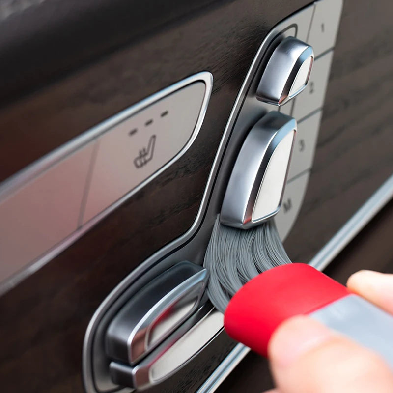 Car Wash Double Head Brushes - Air Vent & Interior Detailing Cleaner