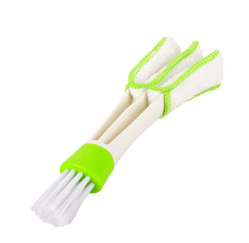 Car Wash Double Head Brushes - Air Vent & Interior Detailing Cleaner
