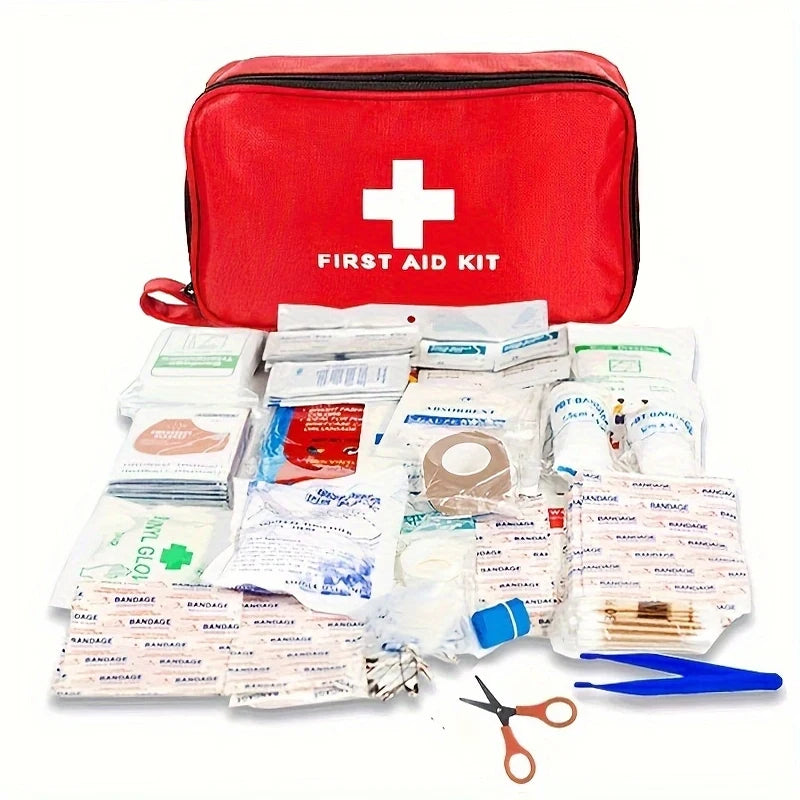 First Aid Kit - 188 Pieces Emergency Medical Supply Kit