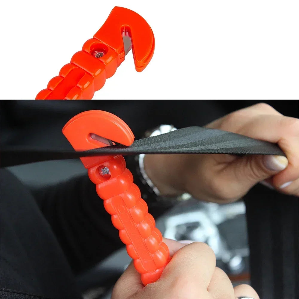 Car Emergency Safety Hammer with Seatbelt Cutter & Window Breaker