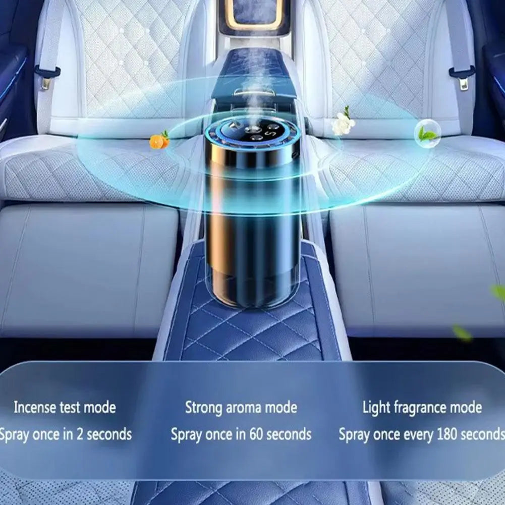 Smart Car Air Freshener with Automatic Sensing & App Control