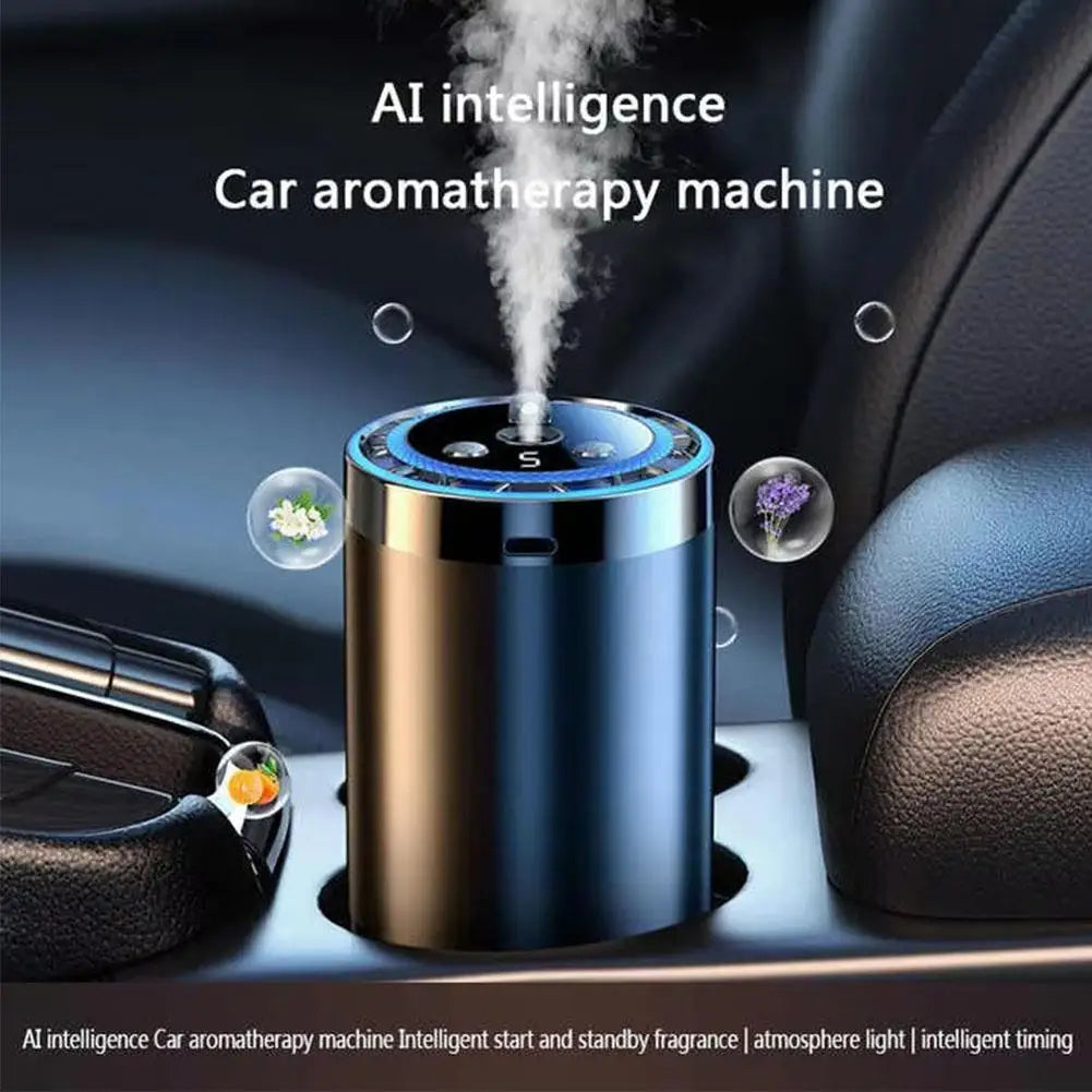 Smart Car Air Freshener with Automatic Sensing & App Control