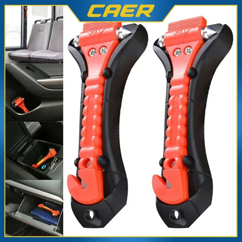 Car Emergency Safety Hammer with Seatbelt Cutter & Window Breaker