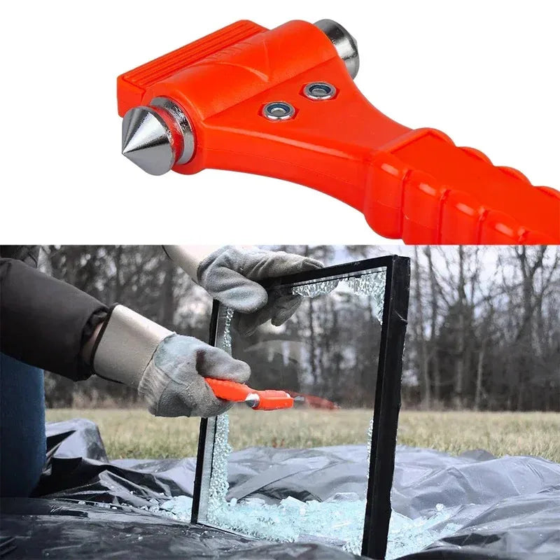 Car Emergency Safety Hammer with Seatbelt Cutter & Window Breaker