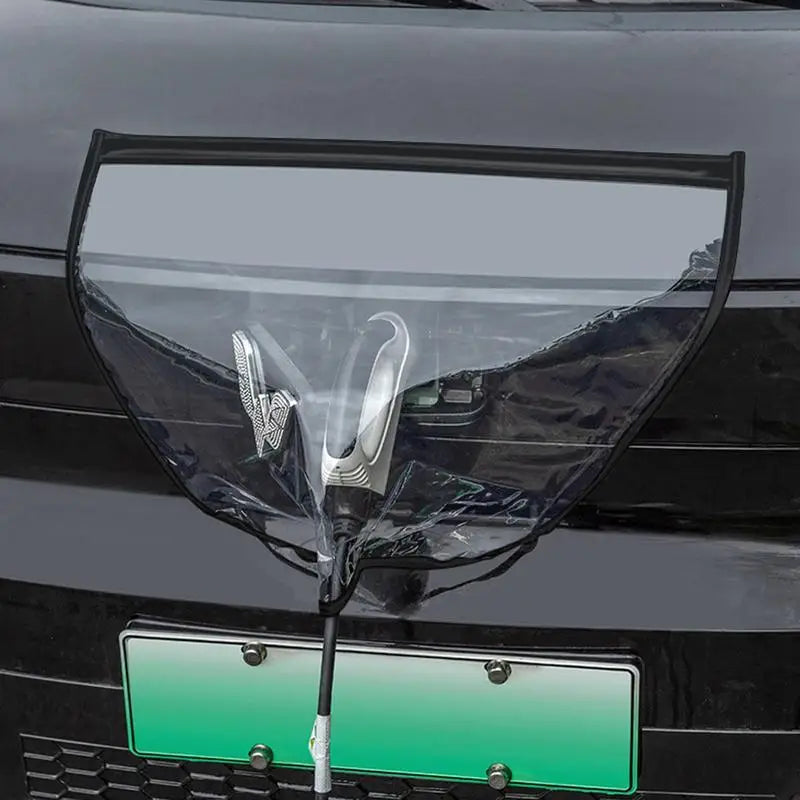 EV Charger Port Cover - Magnetic Transparent All-Weather Protection