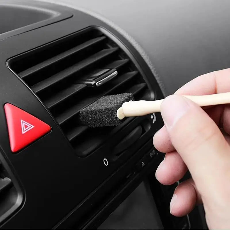 5Pcs Car Air Conditioner Vent Cleaner - Universal Detailing Brush Set