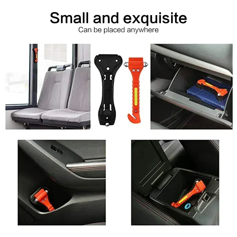 Car Emergency Safety Hammer with Seatbelt Cutter & Window Breaker
