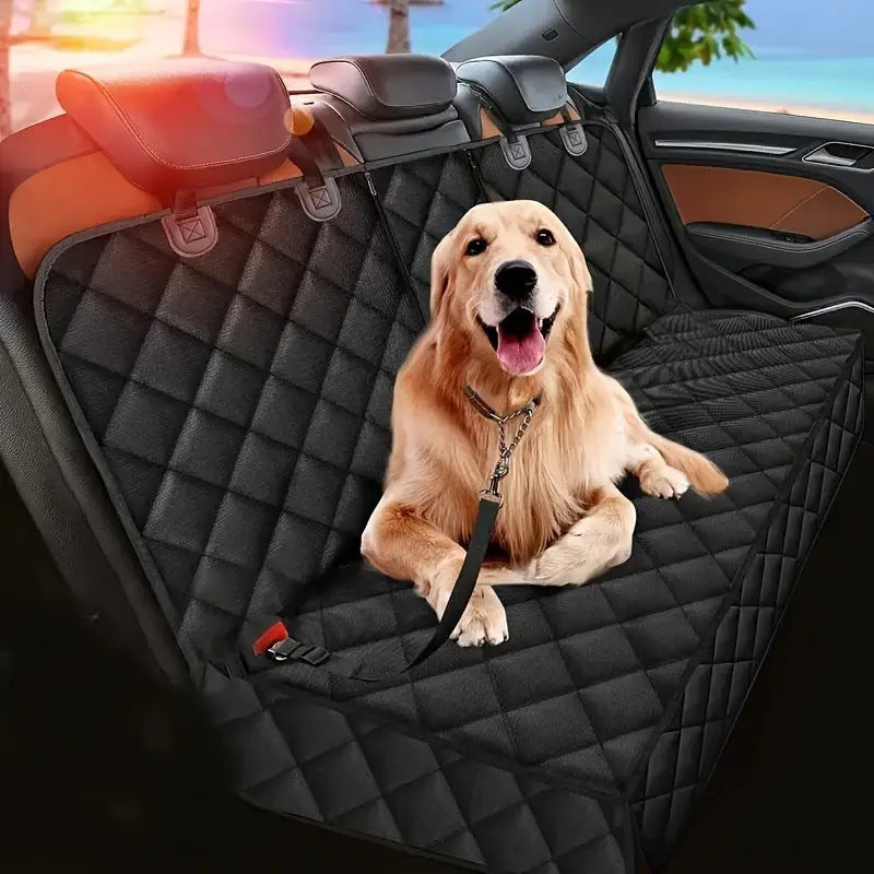 Dual-Use Car Back Seat Pet Pad - Anti-Dirty Waterproof Dog Mat