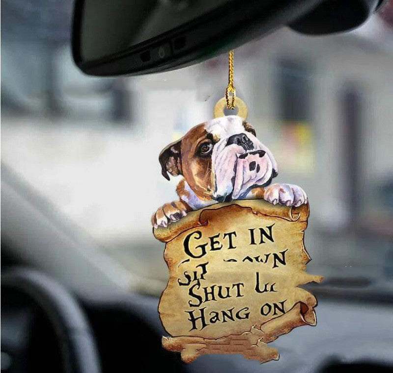 Cute Dog Pendant Keychain - Car Key & Backpack Charm