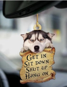 Cute Dog Pendant Keychain - Car Key & Backpack Charm