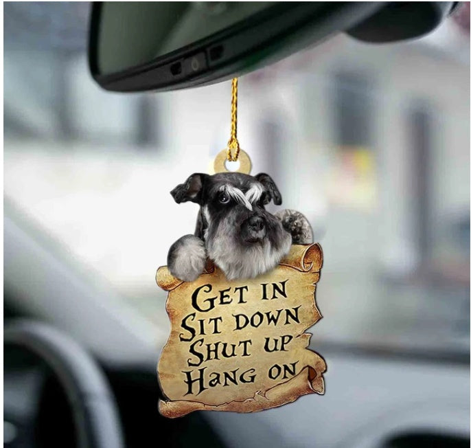 Cute Dog Pendant Keychain - Car Key & Backpack Charm
