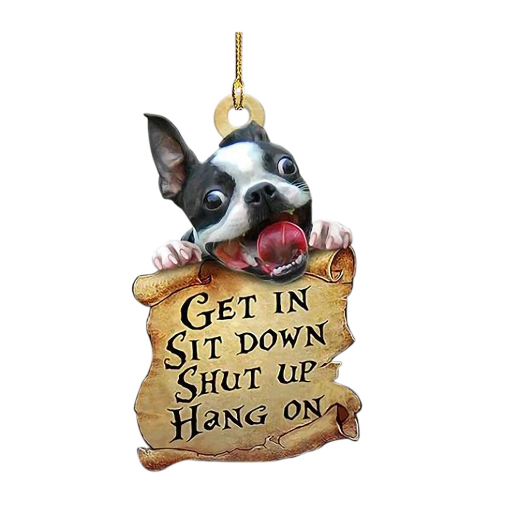 Cute Dog Pendant Keychain - Car Key & Backpack Accessory