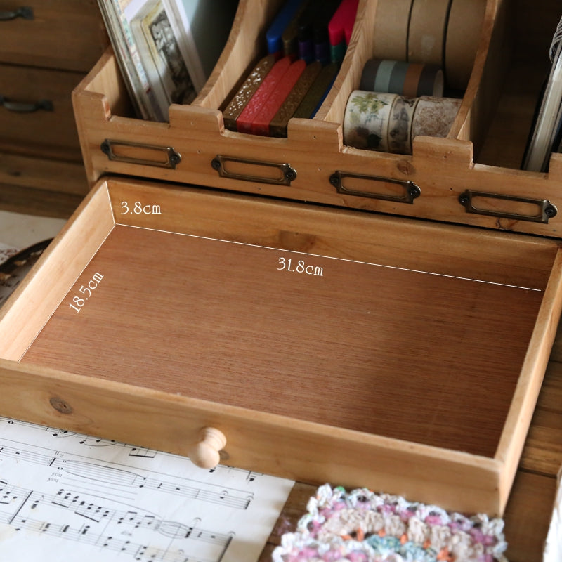 Office Desk Organizer - Postcard & Stationery Rack