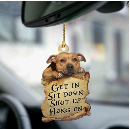 Cute Dog Pendant Keychain - Car Key & Backpack Charm
