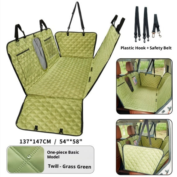 Car Dog Mat - Anti-Dirty Waterproof Rear Seat Pet Mat