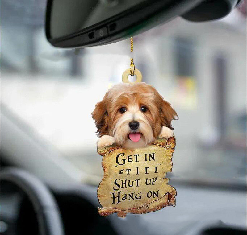 Cute Dog Pendant Keychain - Car Key & Backpack Charm